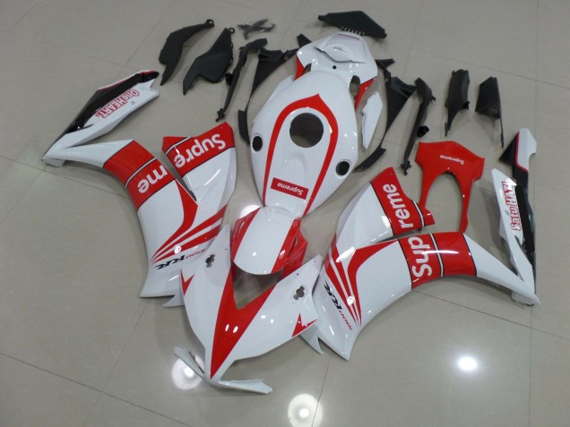 Blanco Supremo 2012-2016 Honda CBR1000RR Carenados Moto Blanco Supremo 2012-2016 Honda CBR1000RR Carenados Moto