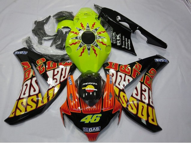 Bonito Rossi 2008-2011 Honda CBR1000RR Carenados Moto Bonito Rossi 2008-2011 Honda CBR1000RR Carenados Moto