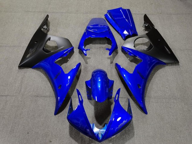Brillante Azul & Negro 2005 Yamaha R6 Carenados Moto Brillante Azul & Negro 2005 Yamaha R6 Carenados Moto