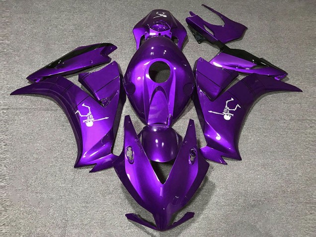 Brillo Morado Oscuro 2012-2016 Honda CBR1000RR Carenados Moto Brillo Morado Oscuro 2012-2016 Honda CBR1000RR Carenados Moto
