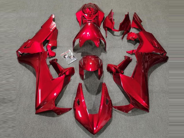 Brillo Rojo Intenso 2017-2023 Honda CBR1000RR Carenados Moto Brillo Rojo Intenso 2017-2023 Honda CBR1000RR Carenados Moto