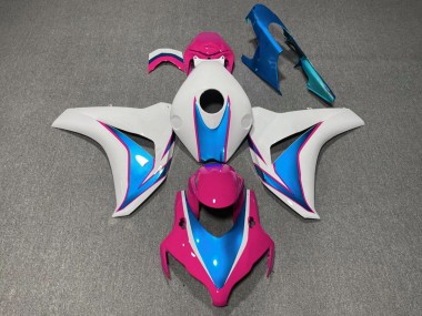 Brillo Rosa & Azul 2008-2011 Honda CBR1000RR Carenados Moto