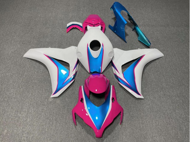 Brillo Rosa & Azul 2008-2011 Honda CBR1000RR Carenados Moto Brillo Rosa & Azul 2008-2011 Honda CBR1000RR Carenados Moto