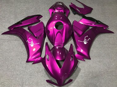 Brillo Rosa Intenso 2012-2016 Honda CBR1000RR Carenados Moto
