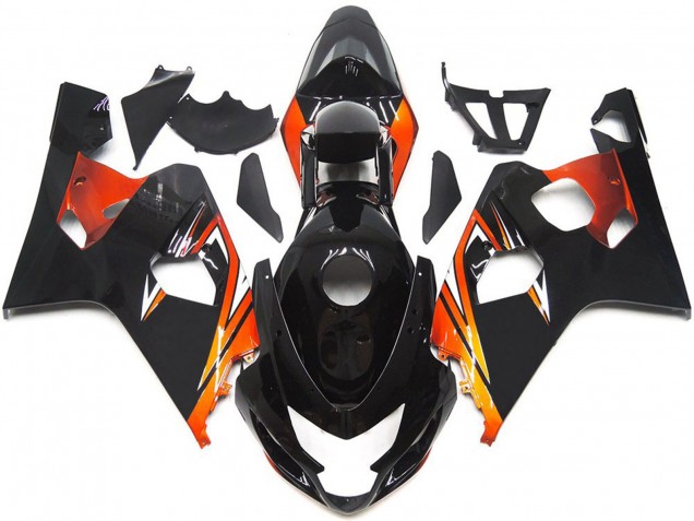Bronce Naranja OEM Estilo Personalizado 2004-2005 Suzuki GSXR 600-750 Carenados Moto Bronce Naranja OEM Estilo Personalizado 2004-2005 Suzuki GSXR 600-750 Carenados Moto
