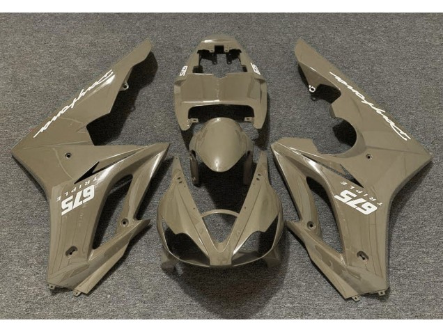 Bronceado Brillante Del Desierto 2006-2008 Triumph Daytona 675 Carenados Moto