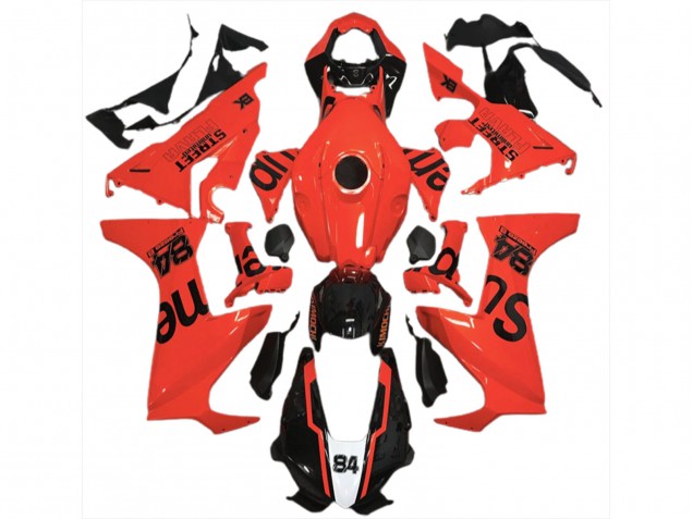 Calle Roja Flava 2017-2023 Honda CBR1000RR Carenados Moto Calle Roja Flava 2017-2023 Honda CBR1000RR Carenados Moto