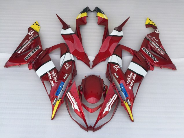 Caramelo De Manzana 2013-2018 Kawasaki ZX6R Carenados Moto Caramelo De Manzana 2013-2018 Kawasaki ZX6R Carenados Moto