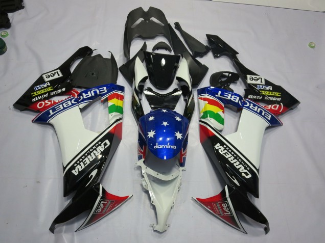 Carrera 2008-2010 Kawasaki ZX10R Carenados Moto Carrera 2008-2010 Kawasaki ZX10R Carenados Moto