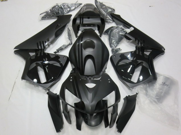 Castigador Negro Mate 2005-2006 Honda CBR600RR Carenados Moto Castigador Negro Mate 2005-2006 Honda CBR600RR Carenados Moto