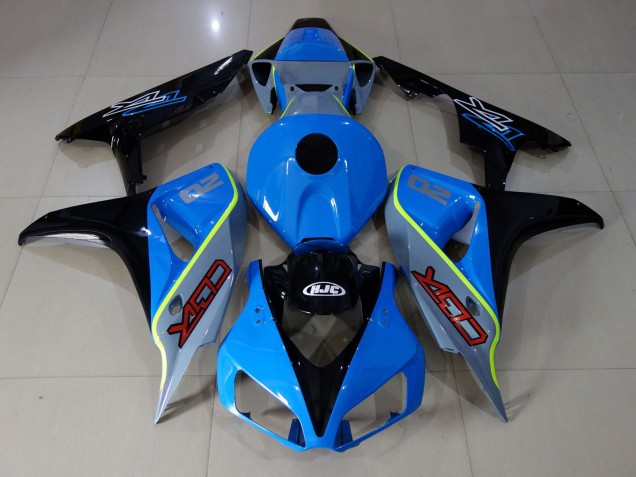 Cbr Personalizado Azul & Negro 2006-2007 Honda CBR1000RR Carenados Moto Cbr Personalizado Azul & Negro 2006-2007 Honda CBR1000RR Carenados Moto