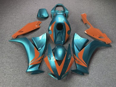 Cian Brillante & Naranja 2012-2016 Honda CBR1000RR Carenados Moto