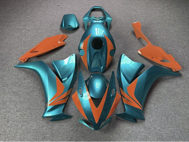 Cian Brillante & Naranja 2012-2016 Honda CBR1000RR Carenados Moto Cian Brillante & Naranja 2012-2016 Honda CBR1000RR Carenados Moto