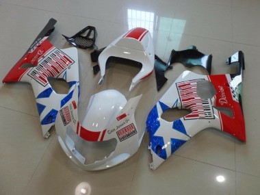 Código De Barras 2000-2002 Suzuki GSXR 1000 Carenados Moto