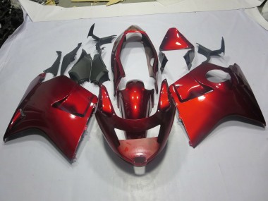 Color Rojo Oscuro 1996-2007 Honda CBR1100XX Carenados Moto