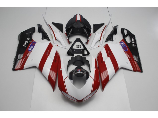 Color Rojo Oscuro 2007-2014 Ducati 848 1098 1198 Carenados Moto Color Rojo Oscuro 2007-2014 Ducati 848 1098 1198 Carenados Moto