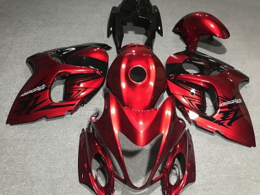Color Rojo Oscuro 2008-2020 Suzuki GSXR 1300 Carenados Moto