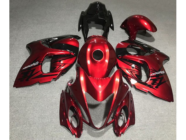 Color Rojo Oscuro 2008-2020 Suzuki GSXR 1300 Carenados Moto Color Rojo Oscuro 2008-2020 Suzuki GSXR 1300 Carenados Moto