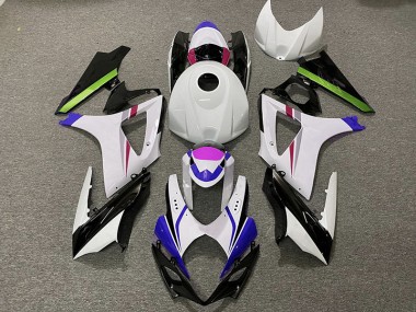 Colores De Carrera 2 2007-2008 Suzuki GSXR 1000 Carenados Moto