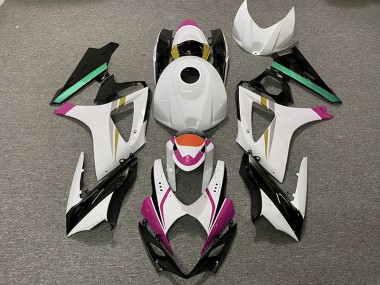 Colores De Carrera 3 2007-2008 Suzuki GSXR 1000 Carenados Moto