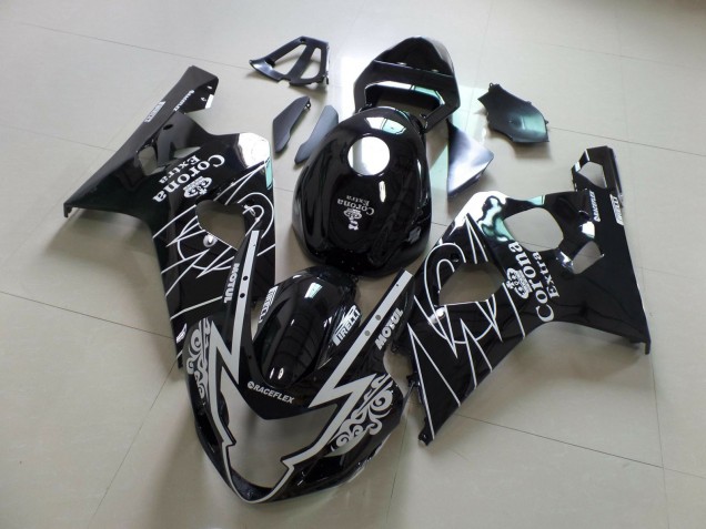Corona Negro 2004-2005 Suzuki GSXR 600-750 Carenados Moto Corona Negro 2004-2005 Suzuki GSXR 600-750 Carenados Moto