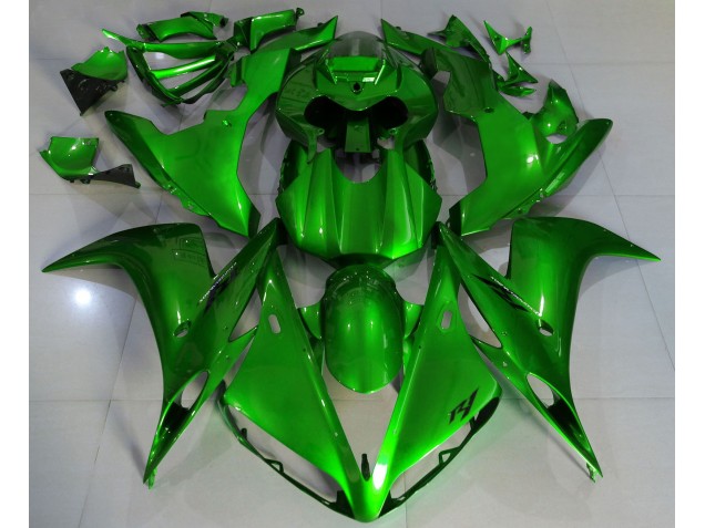 De Color Verde Oscuro 2004-2006 Yamaha R1 Carenados Moto De Color Verde Oscuro 2004-2006 Yamaha R1 Carenados Moto