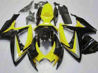 Decolorado Amarillo Brillante 2006-2007 Suzuki GSXR 600-750 Carenados Moto