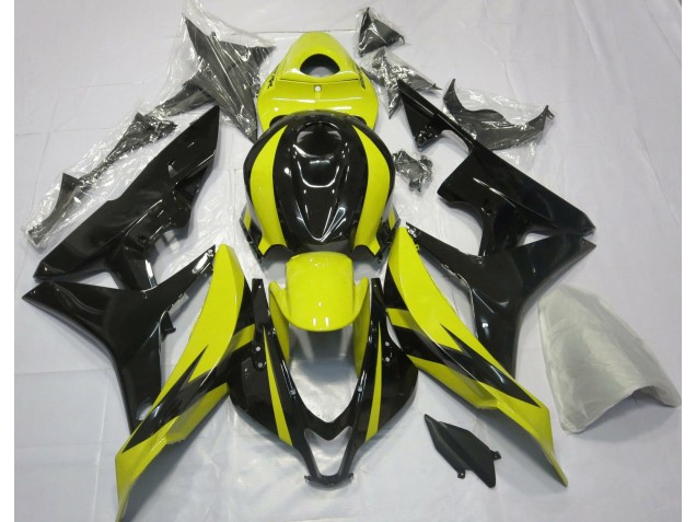 Diseño Amarillo & Negro OEM 2007-2008 Honda CBR600RR Carenados Moto Diseño Amarillo & Negro OEM 2007-2008 Honda CBR600RR Carenados Moto
