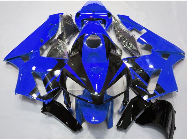 Diseño Azul Brillante & Negro 2005-2006 Honda CBR600RR Carenados Moto Diseño Azul Brillante & Negro 2005-2006 Honda CBR600RR Carenados Moto