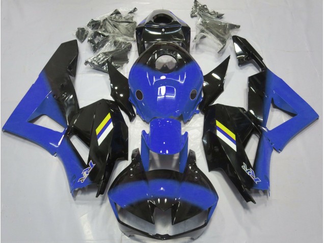 Diseño Azul Brillante & Negro 2013-2023 Honda CBR600RR Carenados Moto Diseño Azul Brillante & Negro 2013-2023 Honda CBR600RR Carenados Moto