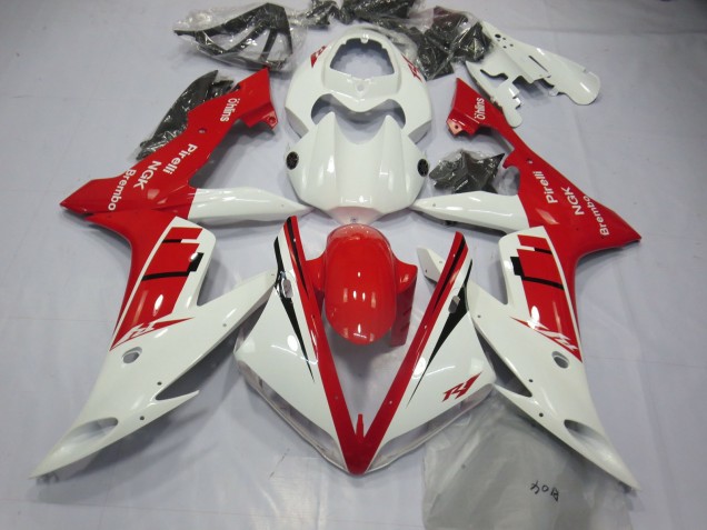 Diseño Blanco & Azul 2004-2006 Yamaha R1 Carenados Moto Diseño Blanco & Azul 2004-2006 Yamaha R1 Carenados Moto