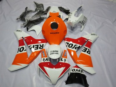Diseño Blanco Repsol 2008-2011 Honda CBR1000RR Carenados Moto