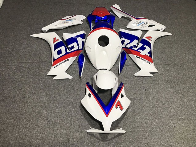 Diseño De Carreras Blanco 2012-2016 Honda CBR1000RR Carenados Moto Diseño De Carreras Blanco 2012-2016 Honda CBR1000RR Carenados Moto