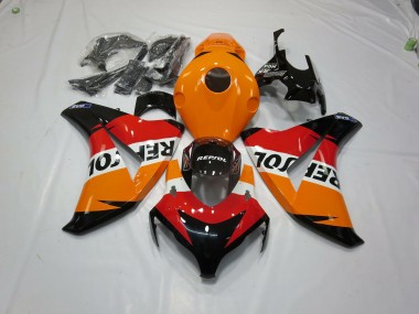 Diseño De Estilo Clásico Repsol 2008-2011 Honda CBR1000RR Carenados Moto