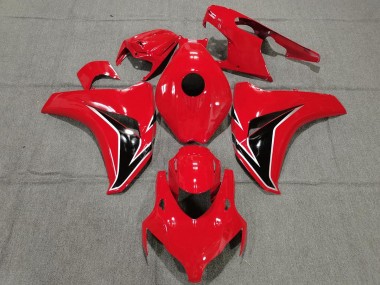 Diseño De Estilo Rojo Negro OEM 2008-2011 Honda CBR1000RR Carenados Moto