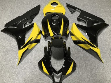 Diseño Especial Amarillo 2007-2008 Honda CBR600RR Carenados Moto