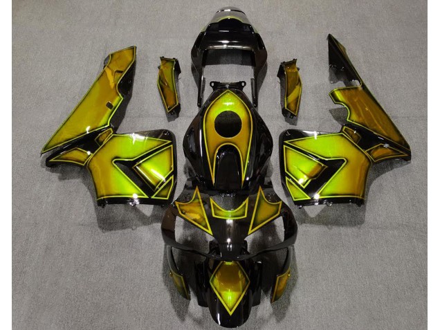 Diseño Especial Oro 2003-2004 Honda CBR600RR Carenados Moto