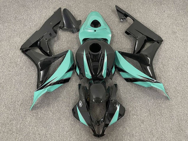 Diseño Especial Verde Menta 2007-2008 Honda CBR600RR Carenados Moto Diseño Especial Verde Menta 2007-2008 Honda CBR600RR Carenados Moto