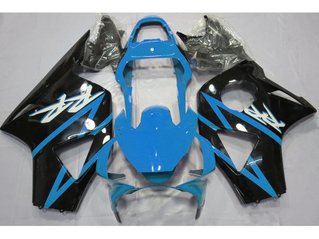Diseño Liso Azul Claro 2002-2003 Honda CBR954RR Carenados Moto Diseño Liso Azul Claro 2002-2003 Honda CBR954RR Carenados Moto