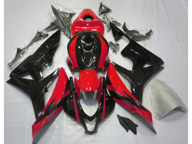 Diseño Rojo & Negro OEM 2007-2008 Honda CBR600RR Carenados Moto Diseño Rojo & Negro OEM 2007-2008 Honda CBR600RR Carenados Moto