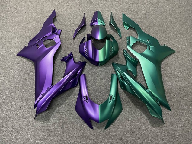 División Morada & Verde 2017-2021 Yamaha R6 Carenados Moto División Morada & Verde 2017-2021 Yamaha R6 Carenados Moto