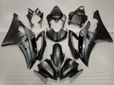 Doble Negro 2008-2016 Yamaha R6 Carenados Moto