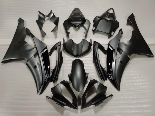 Doble Negro 2008-2016 Yamaha R6 Carenados Moto Doble Negro 2008-2016 Yamaha R6 Carenados Moto