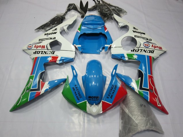 Dunlop Diseño 2003-2004 Yamaha R6 Carenados Moto Dunlop Diseño 2003-2004 Yamaha R6 Carenados Moto