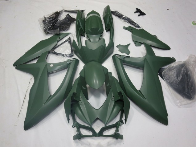 Ejercito Verde 2008-2010 Suzuki GSXR 600-750 Carenados Moto Ejercito Verde 2008-2010 Suzuki GSXR 600-750 Carenados Moto