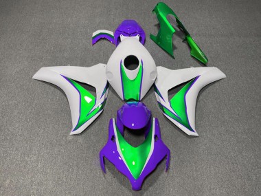 El Joker Brillo Verde & Morado 2008-2011 Honda CBR1000RR Carenados Moto