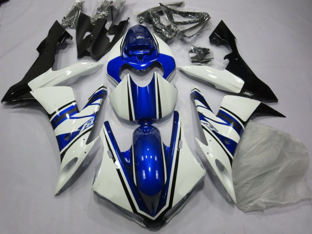 Especial Azul & Blanco 2004-2006 Yamaha R1 Carenados Moto Especial Azul & Blanco 2004-2006 Yamaha R1 Carenados Moto