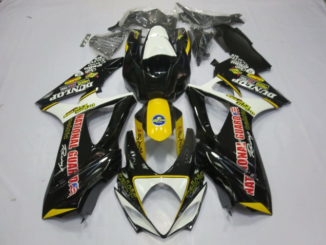 Especial Dunlop 2007-2008 Suzuki GSXR 1000 Carenados Moto Especial Dunlop 2007-2008 Suzuki GSXR 1000 Carenados Moto