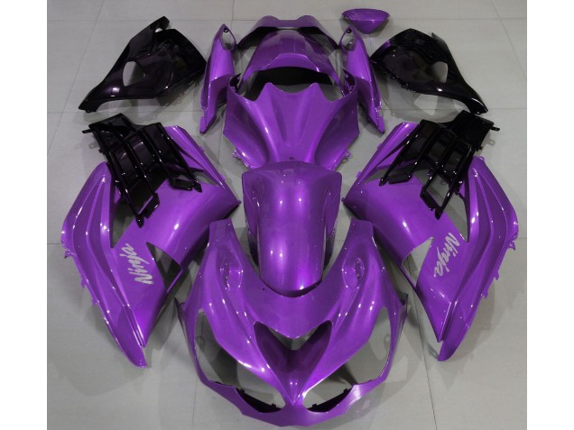 Estado De Ánimo Morado 2012-2021 Kawasaki ZX14R Carenados Moto Estado De Ánimo Morado 2012-2021 Kawasaki ZX14R Carenados Moto