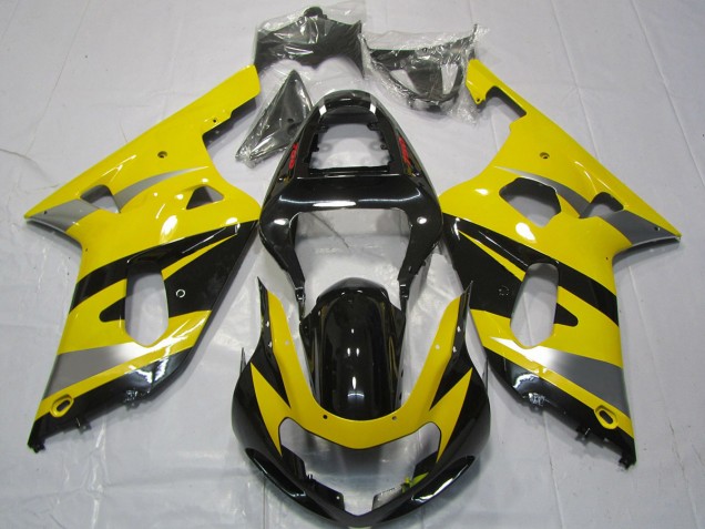 Estilo Amarillo OEM 2001-2003 Suzuki GSXR 600-750 Carenados Moto Estilo Amarillo OEM 2001-2003 Suzuki GSXR 600-750 Carenados Moto
